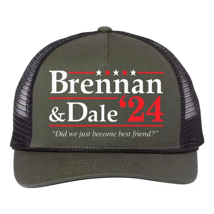 Brennan Dale 2024 Funny Vintage Political Fan Gift Retro Rope Trucker Hat Cap