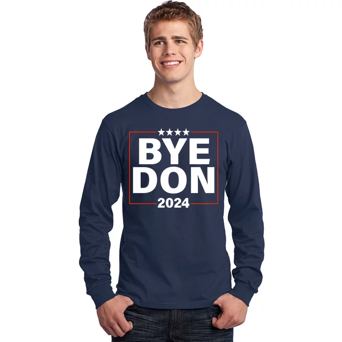 Bye Don 2024 Joe Biden Resigns Long Sleeve Shirt