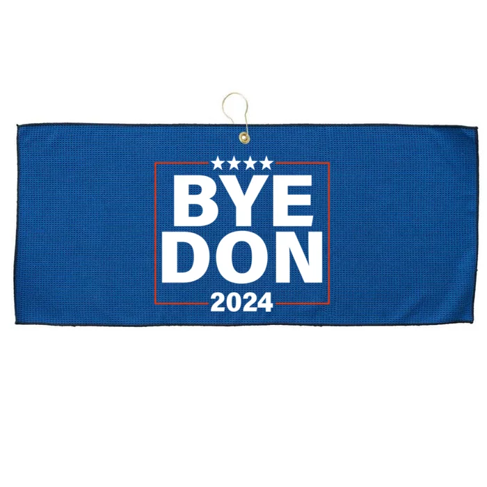 Bye Don 2024 Joe Biden Resigns Large Microfiber Waffle Golf Towel