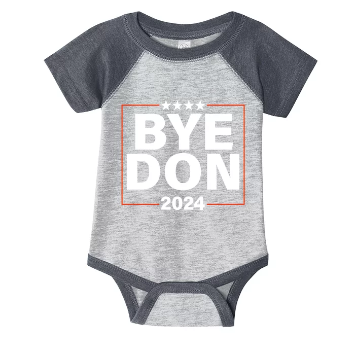 Bye Don 2024 Joe Biden Resigns Infant Baby Jersey Bodysuit