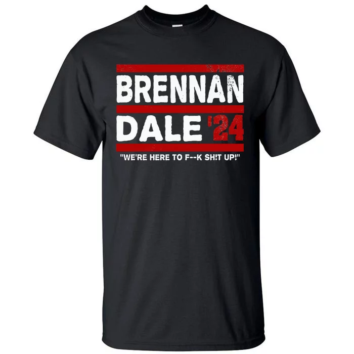 Brennan & Dale 2024 retro Election & Politics Tall T-Shirt