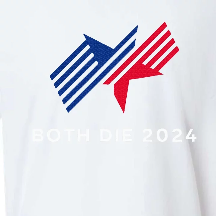 Both Die 2024 New Plan Though Election 2024 Sueded Cloud Jersey T-Shirt