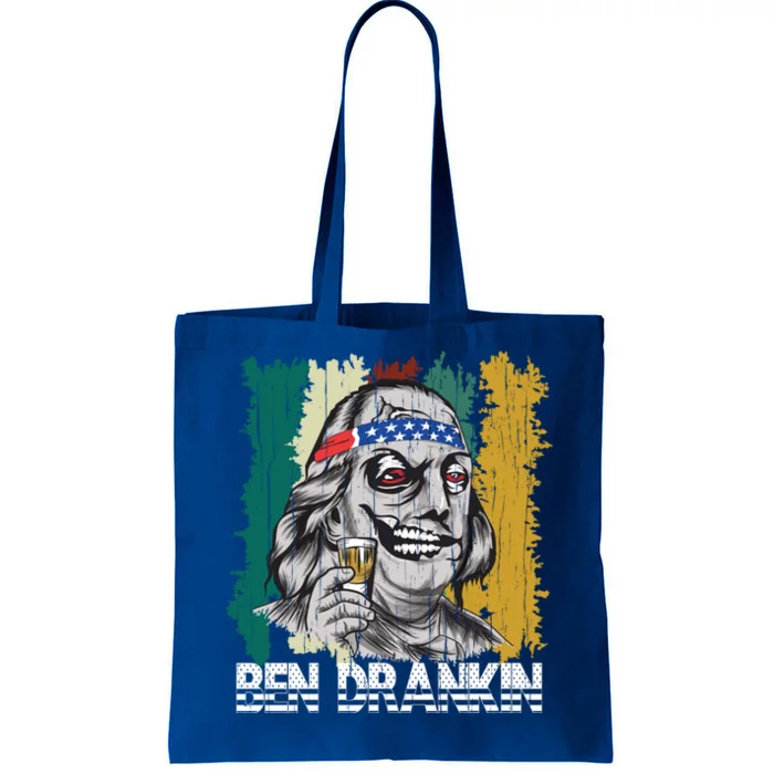 Ben Drankin 4th Of July Independence Day Cool Gift Tote Bag