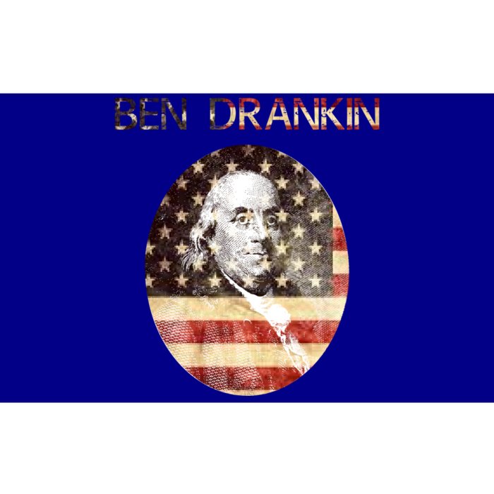 Ben Drankin 4th Of July Funny Benjamin Franklin Cute Gift Bumper Sticker