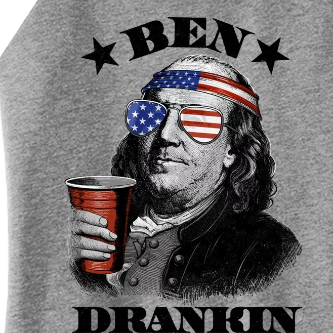 Ben Drankin 4th Of July Funny Usa Franklin Ing Gift Women’s Perfect Tri Rocker Tank