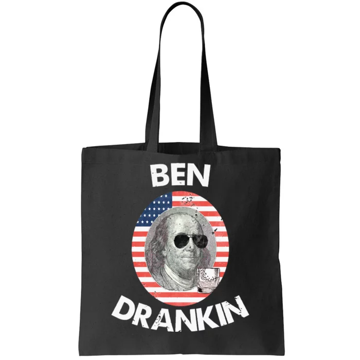 Ben Drankin 4th Of July Gift Beer Party Tote Bag