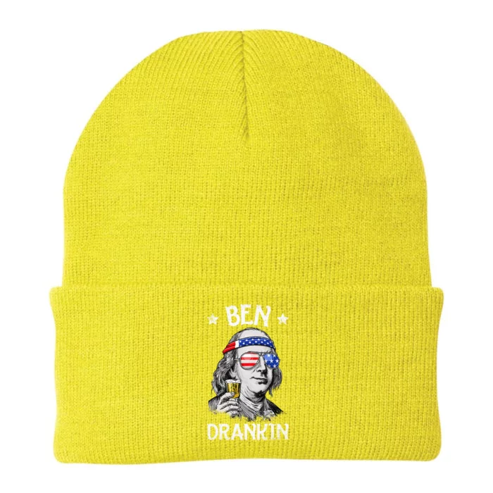 Ben Drankin 4th Of July Benjamin Franklin Knit Cap Winter Beanie