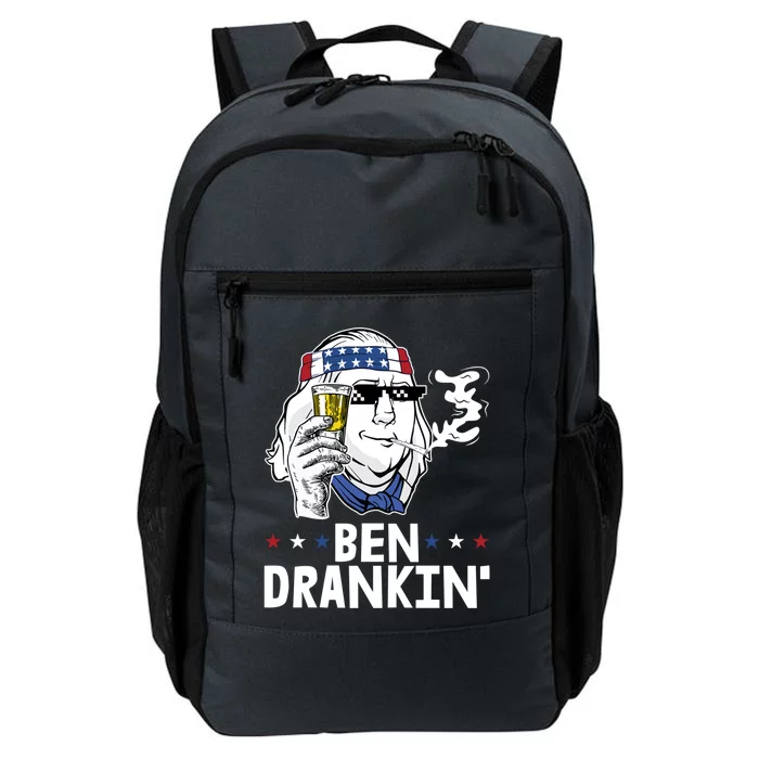 Ben Drankin 4th Of July Funny Pun Patriotic American Gift Daily Commute Backpack