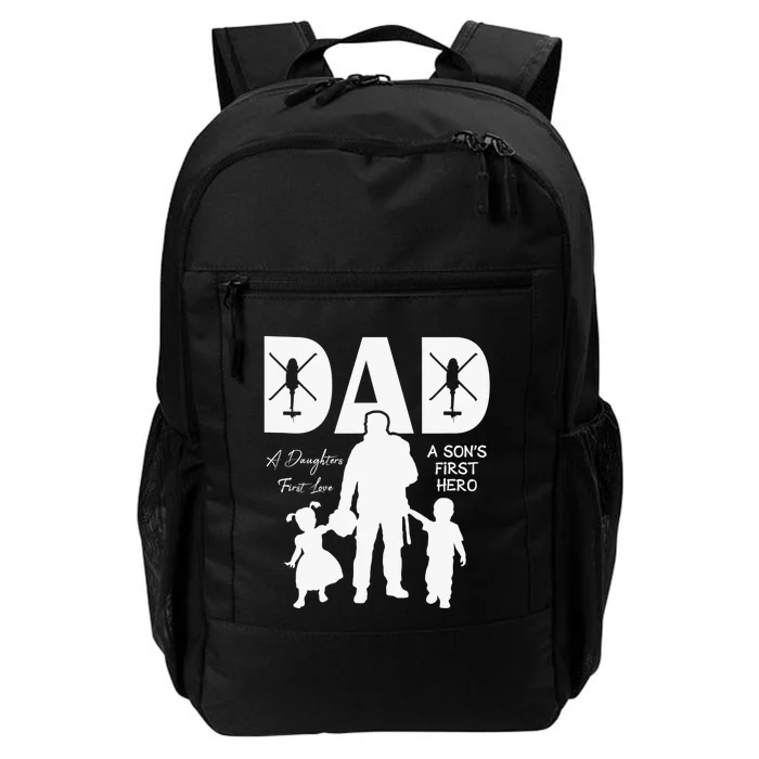 Blackhawk - Dad, A Daughter's First Love, A Son's First Hero Daily Commute Backpack