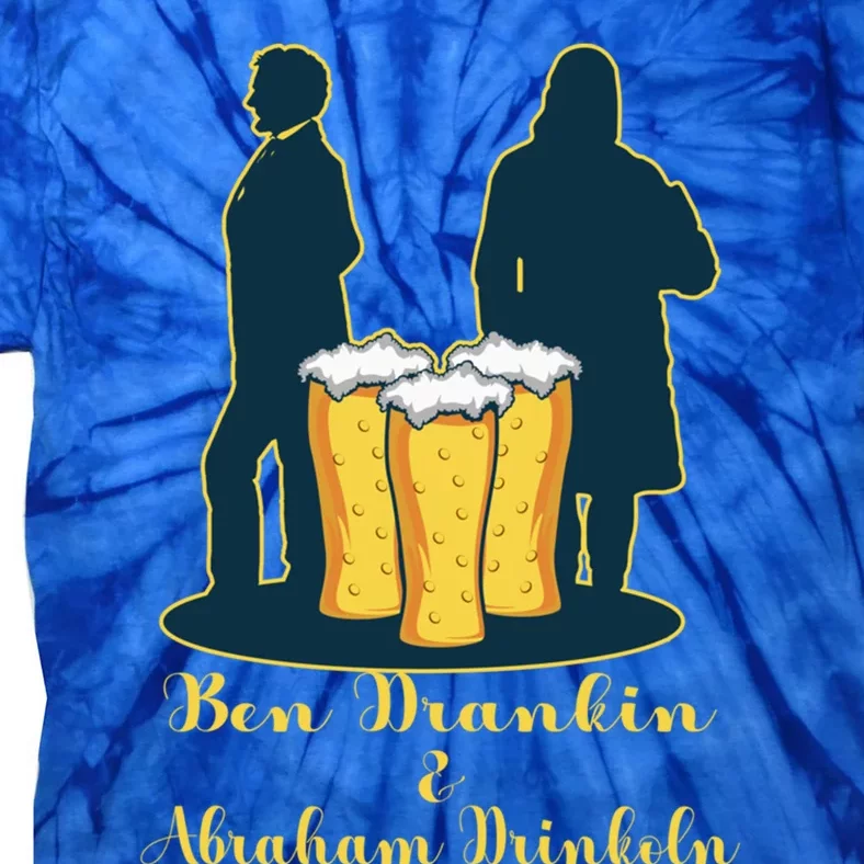 Ben Drankin American Alcoholic Gift Tie-Dye T-Shirt