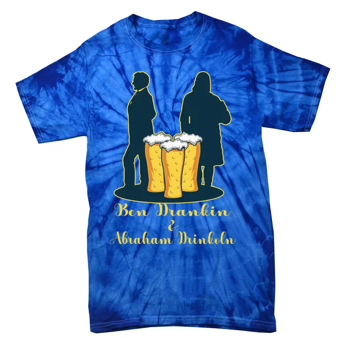 Ben Drankin American Alcoholic Gift Tie-Dye T-Shirt