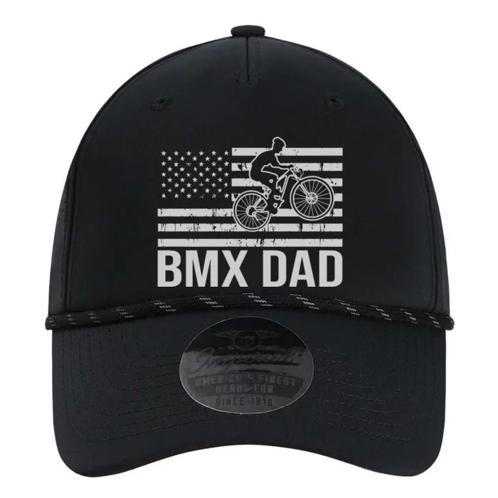 BMX Dad American Flag Gift Performance The Dyno Cap