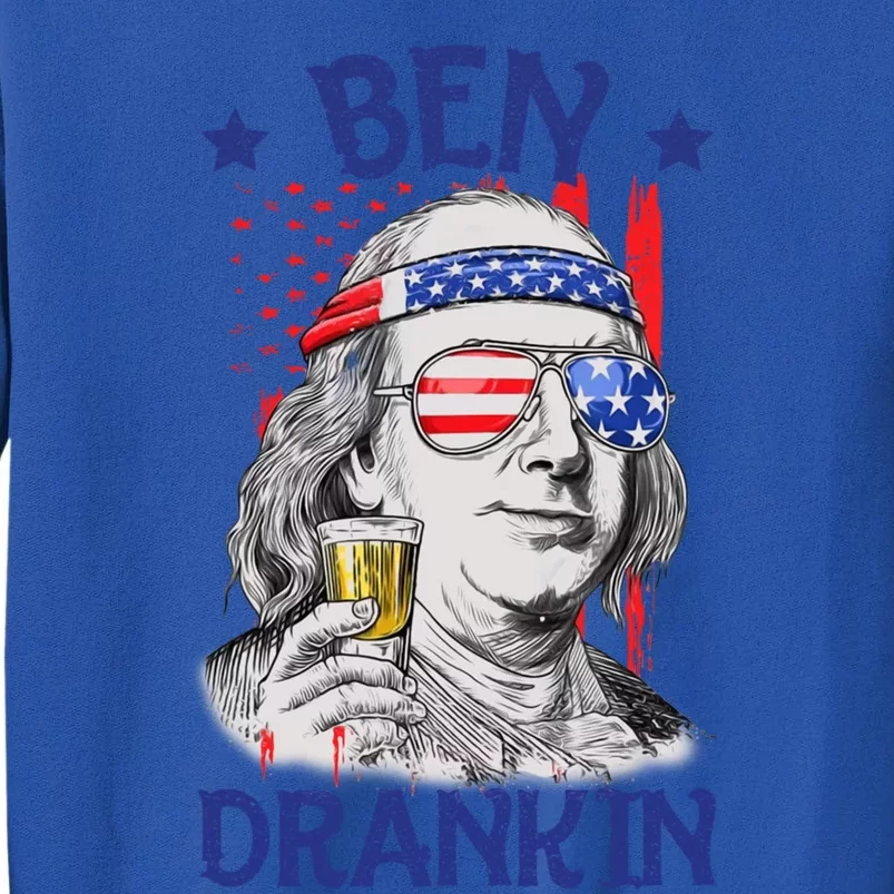 Ben Drankin American Flag 4th Of July Funny Patriot Usa Gift Sweatshirt