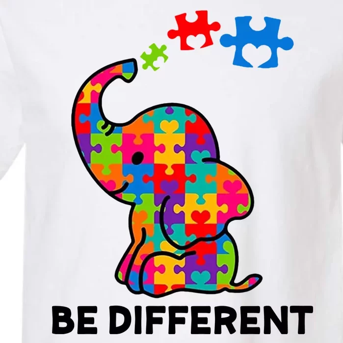 Be Different Autism Awareness Elephant Garment-Dyed Heavyweight T-Shirt