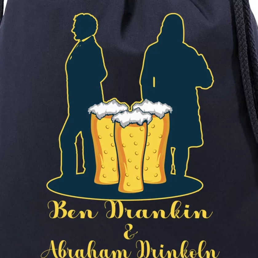 Ben Drankin American Alcoholic Gift Drawstring Bag