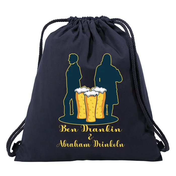 Ben Drankin American Alcoholic Gift Drawstring Bag