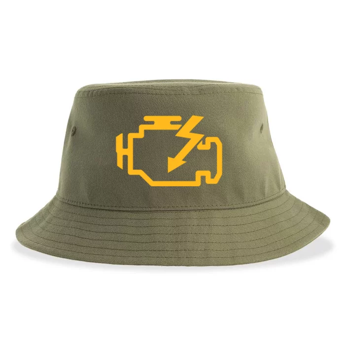 Break Down And Check Car Engine Gift Sustainable Bucket Hat