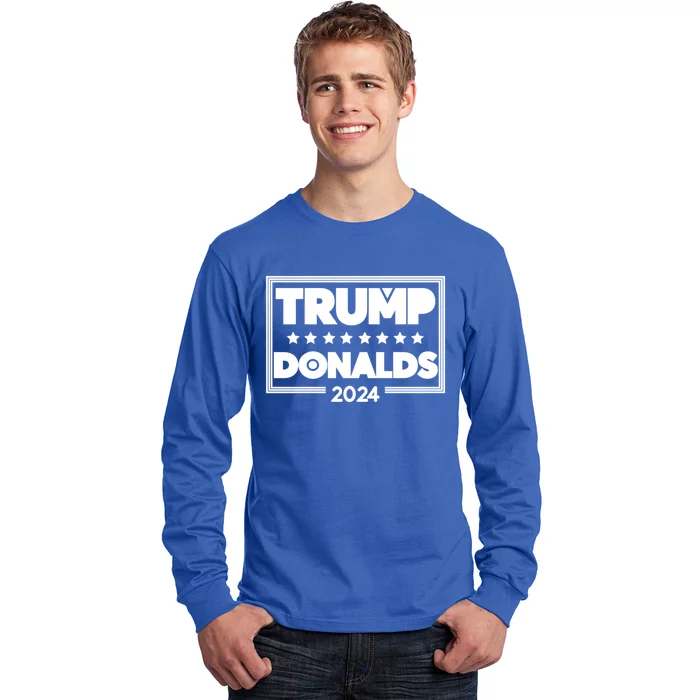 Byron Donalds And Donald Trump Election 2024 Funny Gift Long Sleeve Shirt