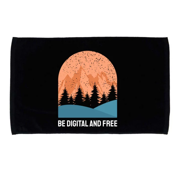 Be Digital And Free Microfiber Hand Towel