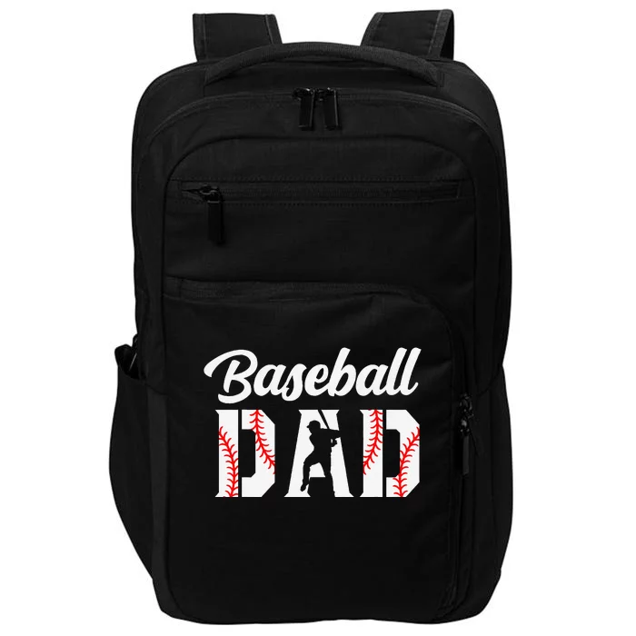 Baseball Dad Apparel Dad Baseball Impact Tech Backpack