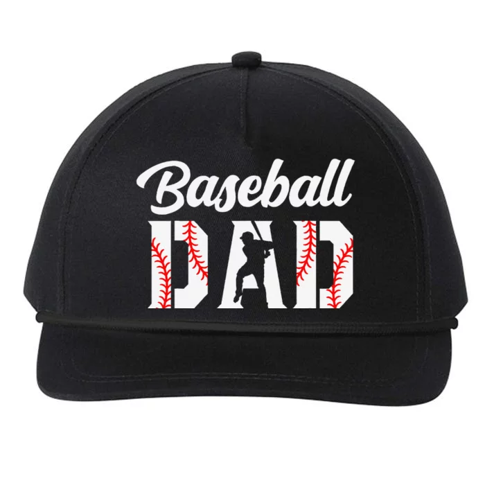 Baseball Dad Apparel Dad Baseball Snapback Five-Panel Rope Hat