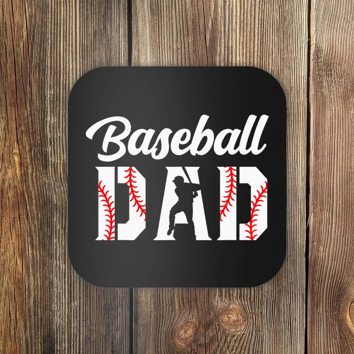 Baseball Dad Apparel Dad Baseball Coaster