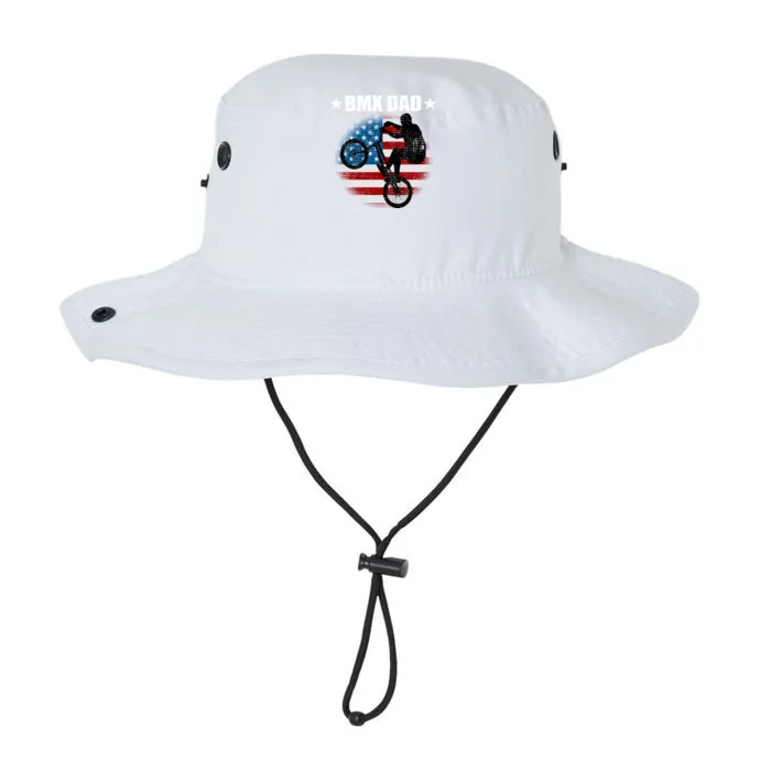 Bmx Dad American Flag Vintage Great Gift Legacy Cool Fit Booney Bucket Hat