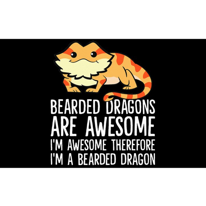 Bearded Dragons Are Awesome Im Awesome Im A Bearded Dragon Bumper Sticker