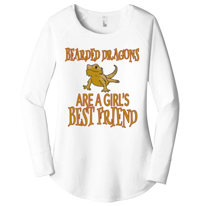 Bearded Dragons Are Best Friend Women's Perfect Tri Tunic Long Sleeve Shirt