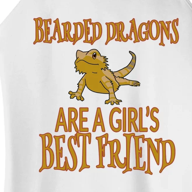 Bearded Dragons Are Best Friend Women’s Perfect Tri Rocker Tank