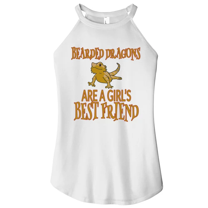 Bearded Dragons Are Best Friend Women’s Perfect Tri Rocker Tank