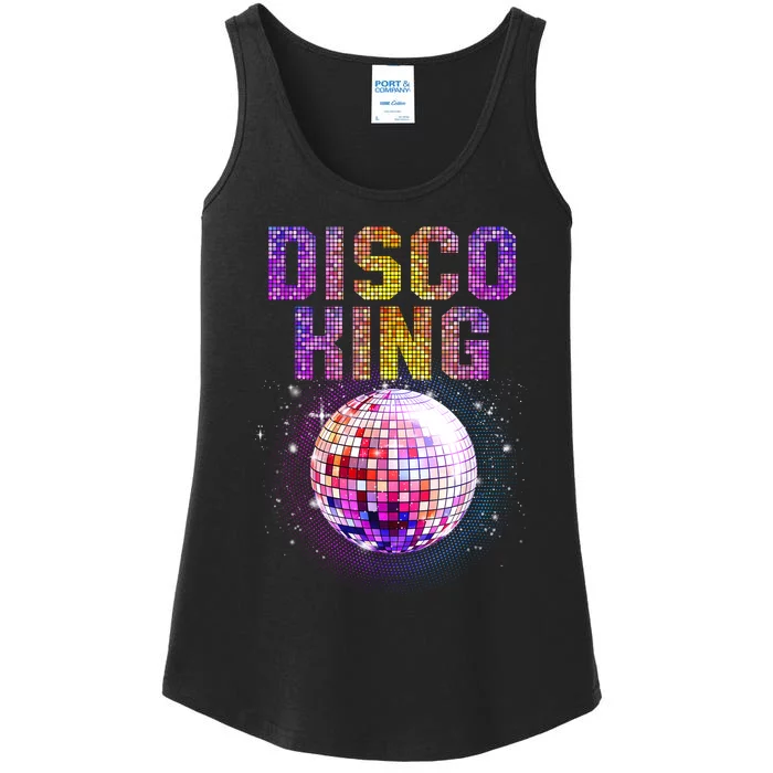 Best Disco Art Groovy Dance Music Disco Lover Ladies Essential Tank