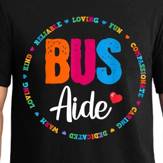 Bus Driver Aide Matching Group Squad Back To School Pajama Set