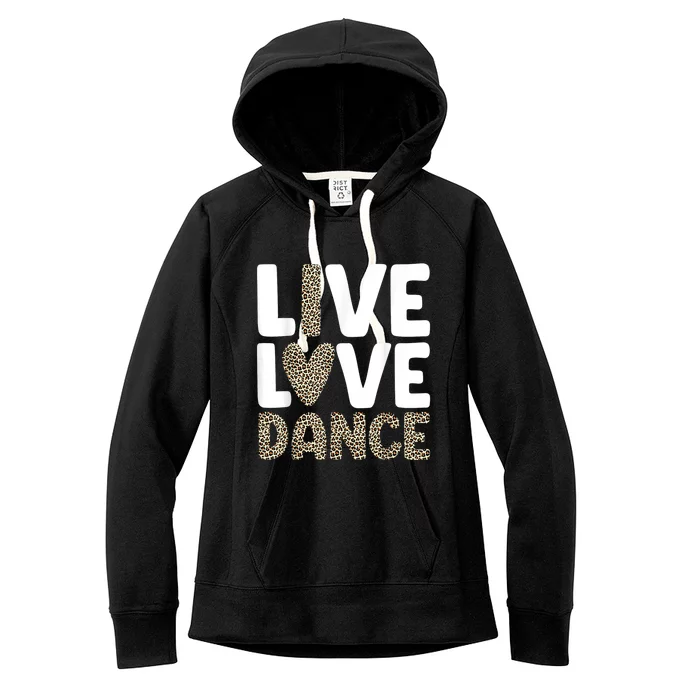 Best Dance Art For Dancing Dance Lover Women's Fleece Hoodie