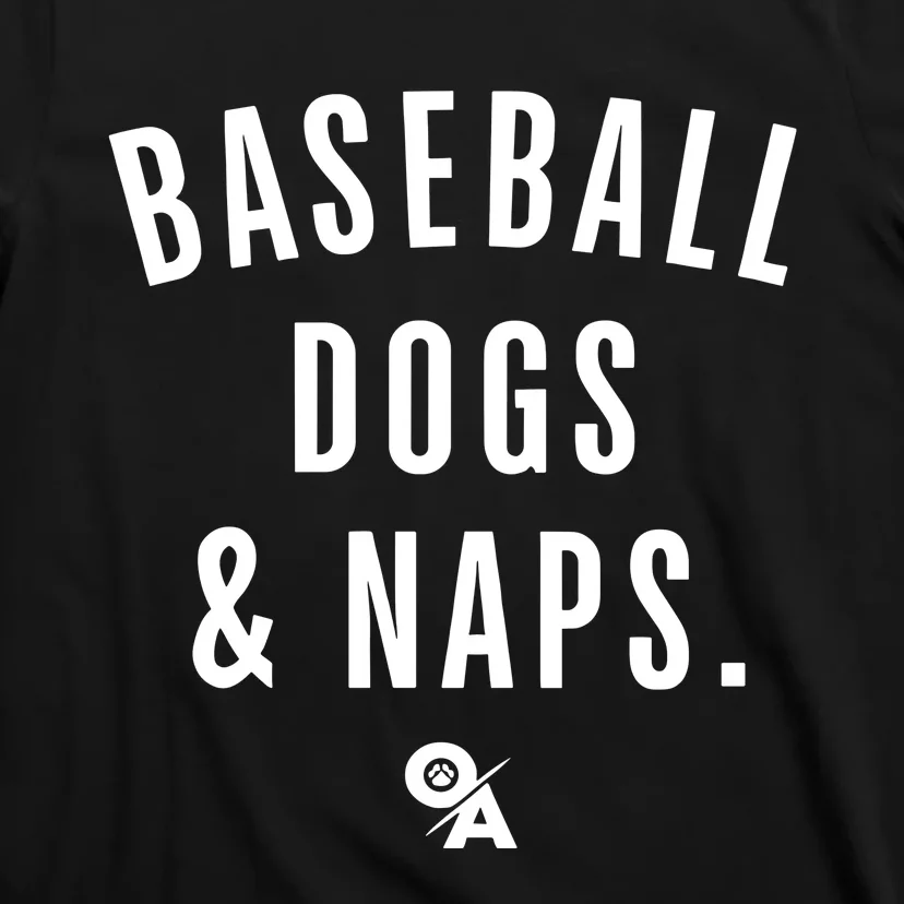 Baseball Dogs And Naps T-Shirt