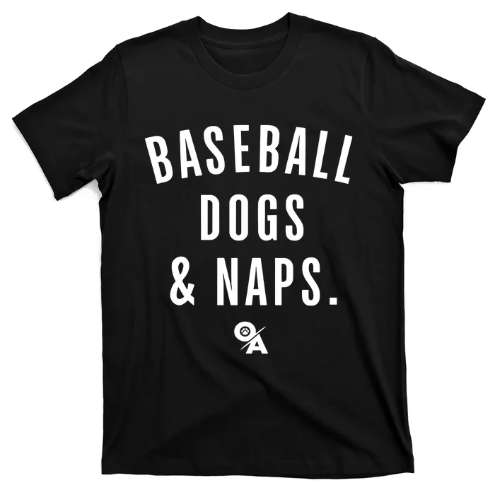 Baseball Dogs And Naps T-Shirt