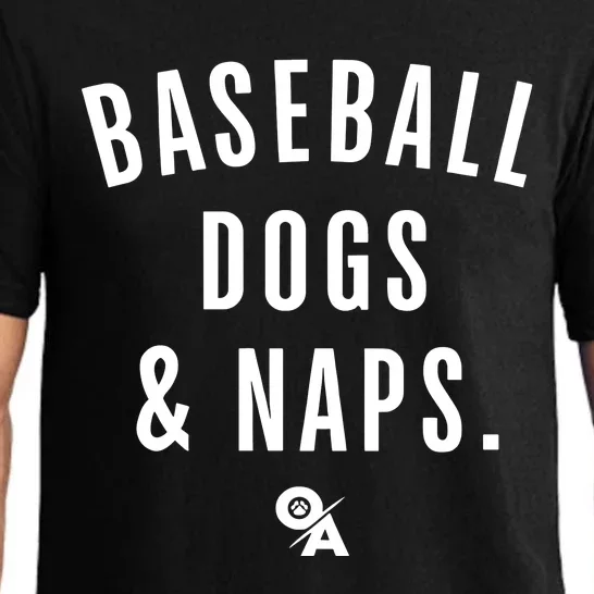 Baseball Dogs And Naps Pajama Set