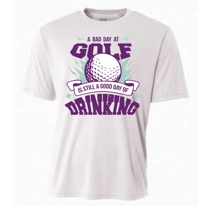 Bad Day At Golf Funny Cooling Performance Crew T-Shirt