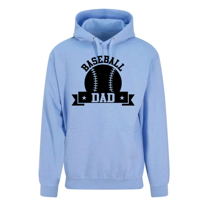 Baseball Dad Baseball Meaningful Gift Unisex Surf Hoodie