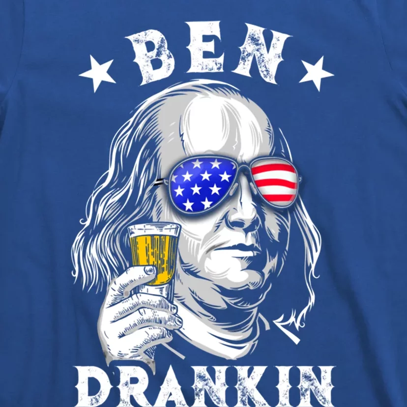 Ben Drankin Benjamin Franklin Funny Ing 4th Of July Usa Great Gift T-Shirt