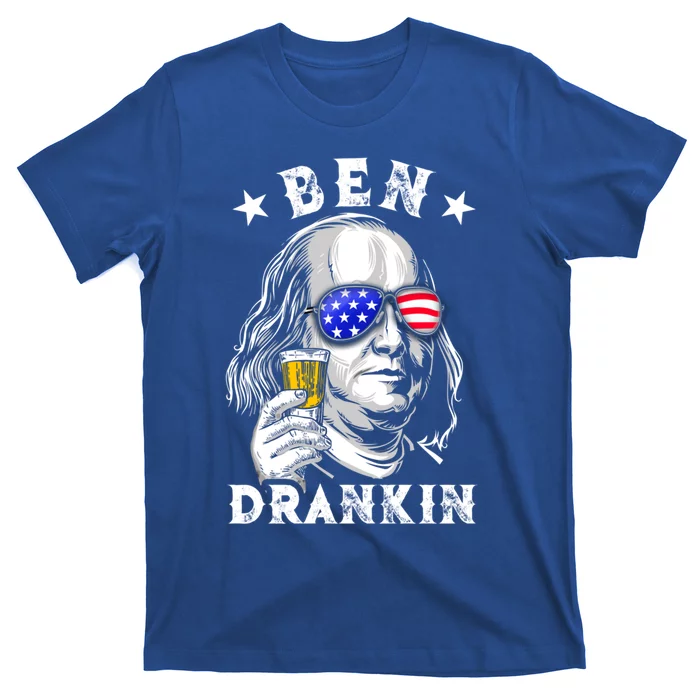 Ben Drankin Benjamin Franklin Funny Ing 4th Of July Usa Great Gift T-Shirt