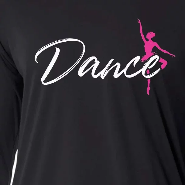 Ballet Dancer Ballerina Dance Gifts Cooling Performance Long Sleeve Crew