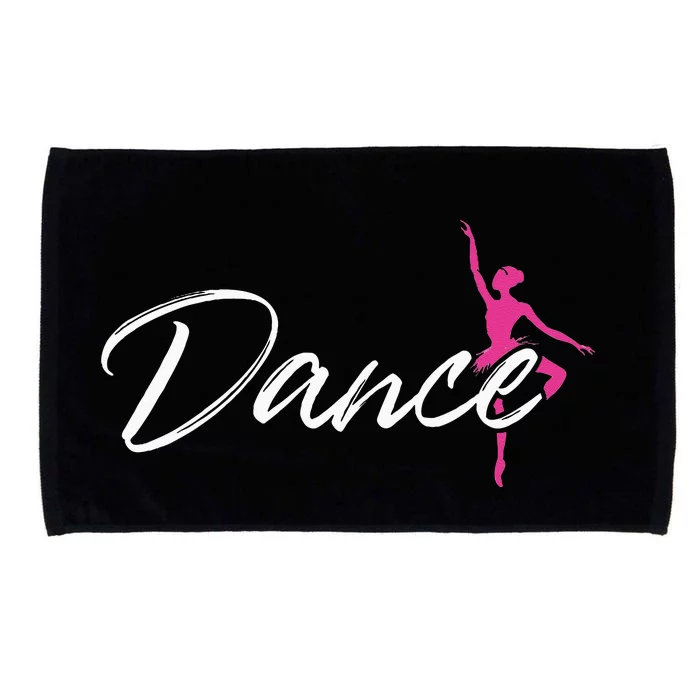 Ballet Dancer Ballerina Dance Gifts Microfiber Hand Towel