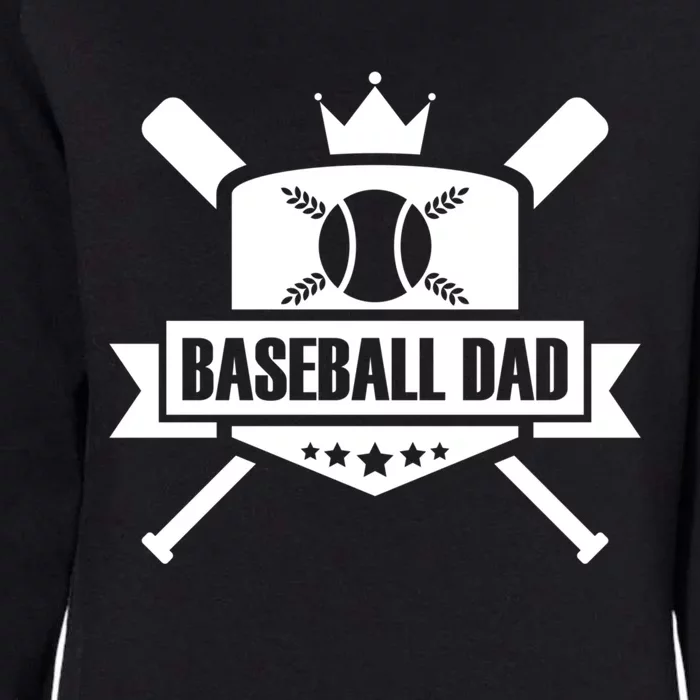 Baseball Dad Baseball Gift Womens California Wash Sweatshirt