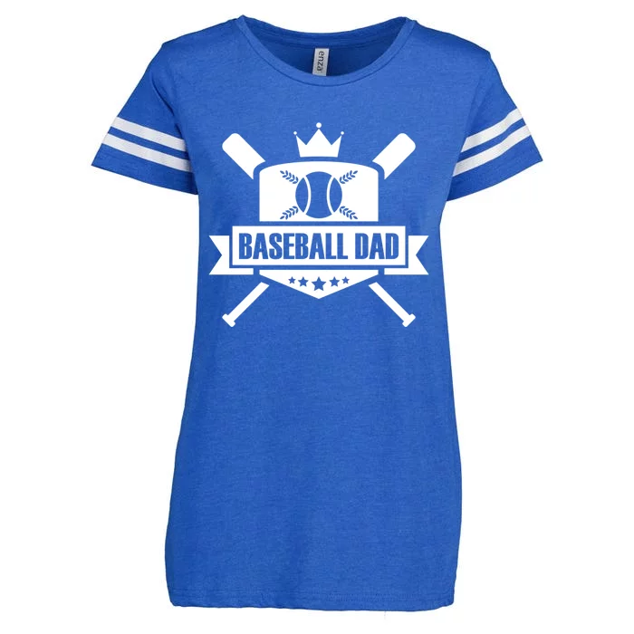 Baseball Dad Baseball Gift Enza Ladies Jersey Football T-Shirt