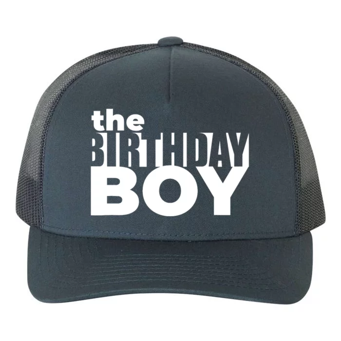 Birthday Dude Boy Graphic Novelty Yupoong Adult 5-Panel Trucker Hat