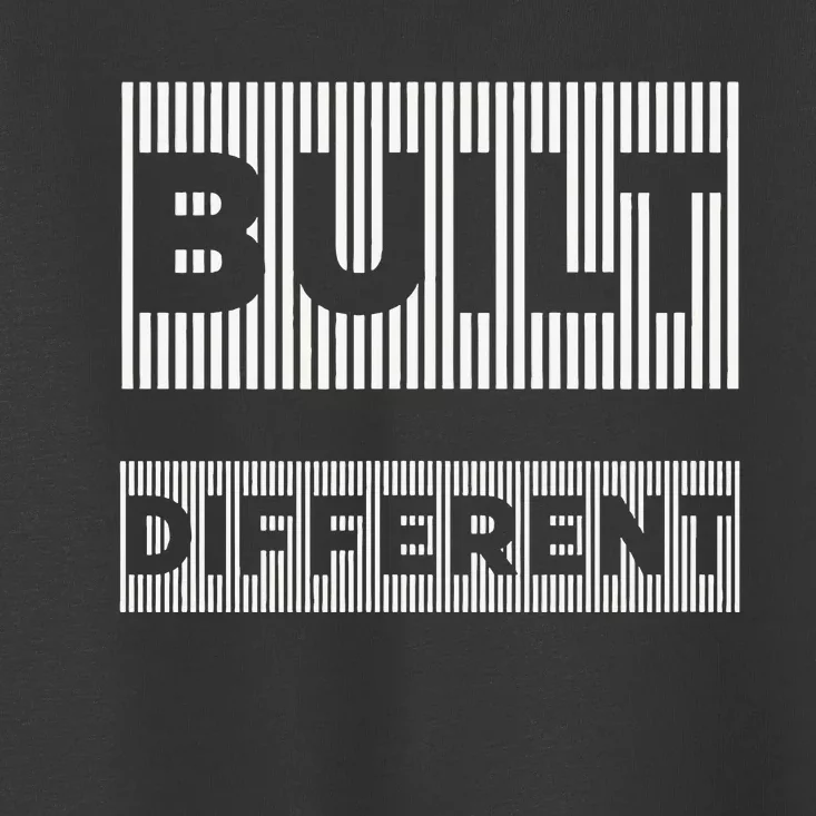 Built Different Toddler T-Shirt