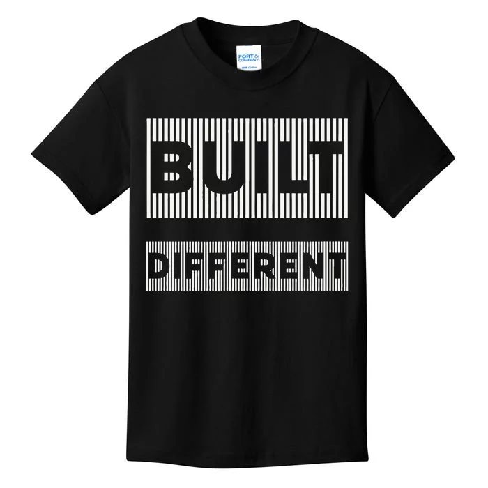 Built Different Kids T-Shirt