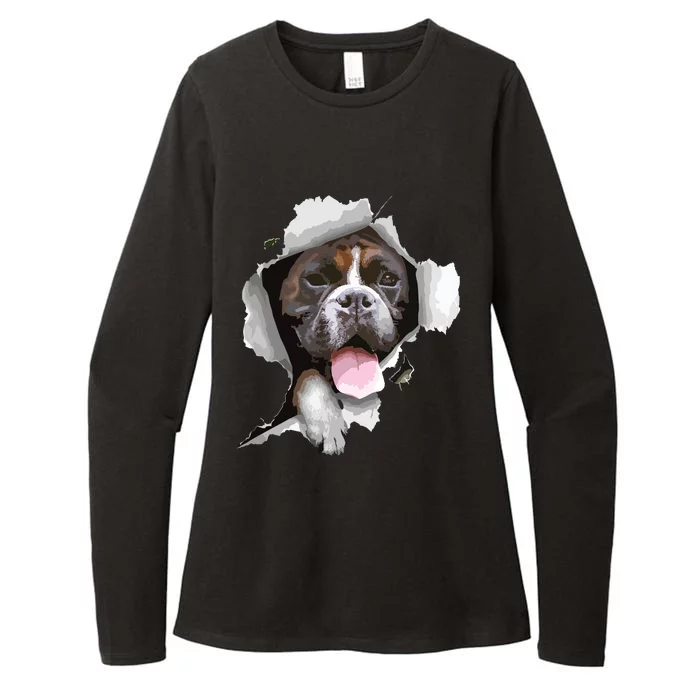 Boxer Dog Boxer Owner Love Boxers Cute Boxer Womens CVC Long Sleeve Shirt