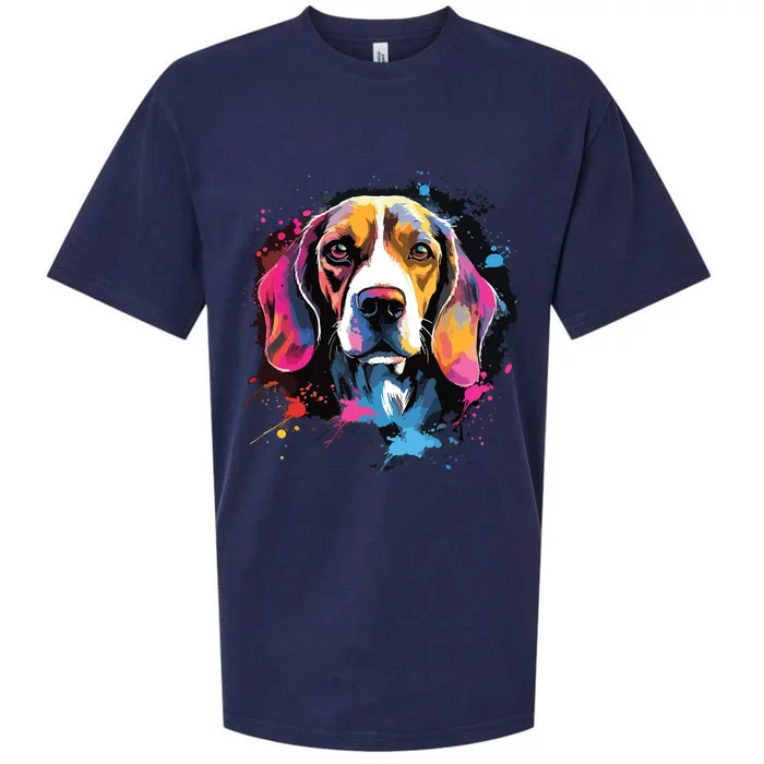 Beagle Dog Sueded Cloud Jersey T-Shirt